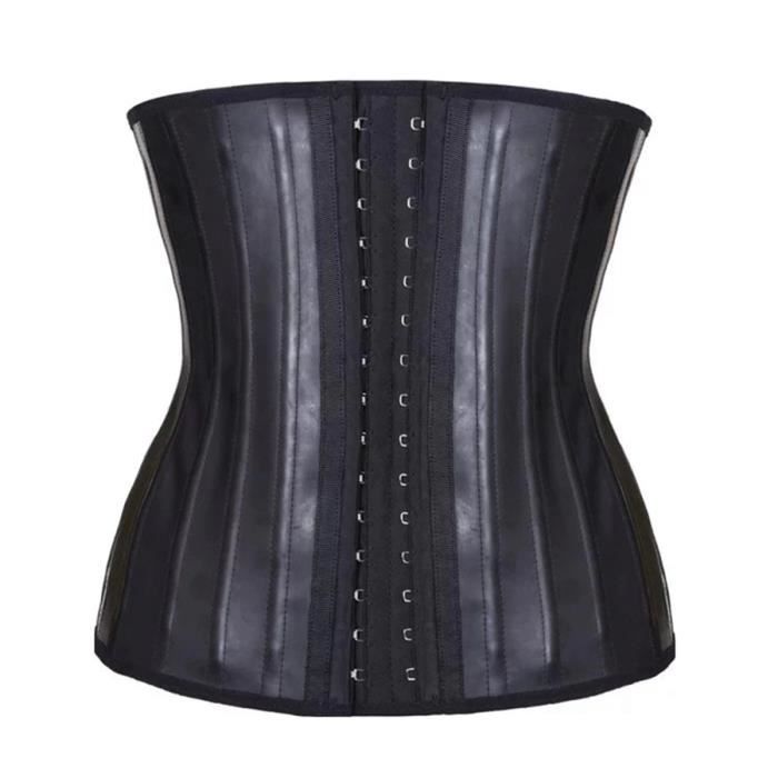 Gaine Amincissante Femme Ventre Plat Latex Corset Minceur Waist Trainer