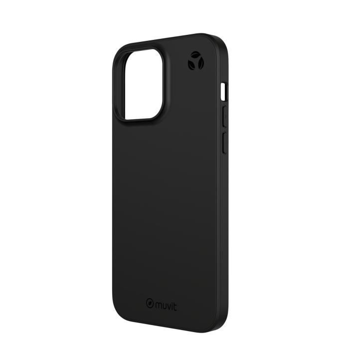 MUVIT FOR CHANGE COQUE RECYCLETEK SOUPLE NOIR IPHONE 14 PRO MAX