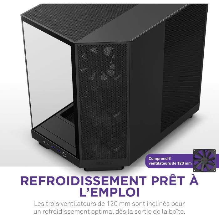 NZXT H6 Flow Airflow Black