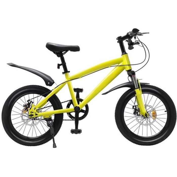 Vélo enfant 18 pouces pour garçons et filles à partir de 6–9 ans 1,25–1,4 m BMX Style BMX