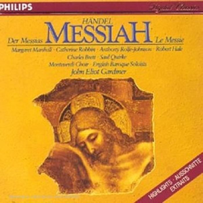 Haendel : Le Messie [CD] Haendel et John Eliot Gardiner …