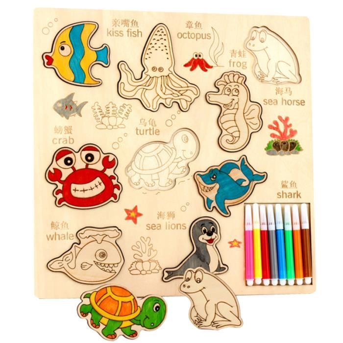 1 Modele De Graffiti Creatif En Bois Animaux Marins Pour Bebe Tirelire Cdiscount Maison 1 Modele De Graffiti Creatif En Bois Animaux Marins Pour Bebe Tirelire Cdiscount Maison