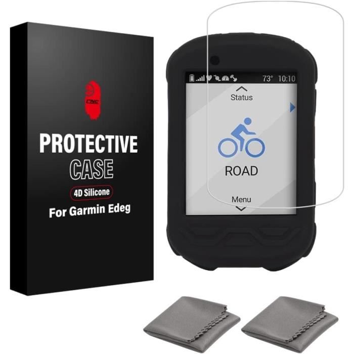 Housse Silicone Garmin Edge 530 – Protection Noire, Accessoire Vélo, étui Moulé