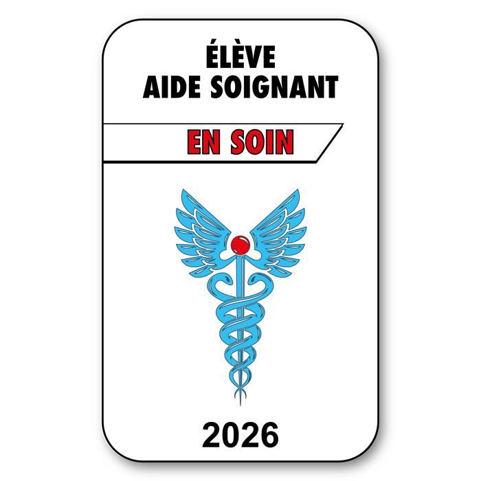 Autocollant Caducée Médecin SAMU 2025 - Sticker Pour Pare-brise De Voiture, Profession Médicale