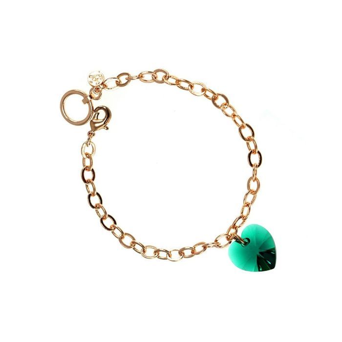 Bracelets D'amitié Plaqué Or Avec Perles De Cristal - Coquelicot Et Coccinelle - Neuf