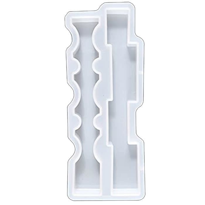Moule En Silicone Pour Bougies Cristal - Réutilisable, Flexible - Pour Bougies, Savon, Résine