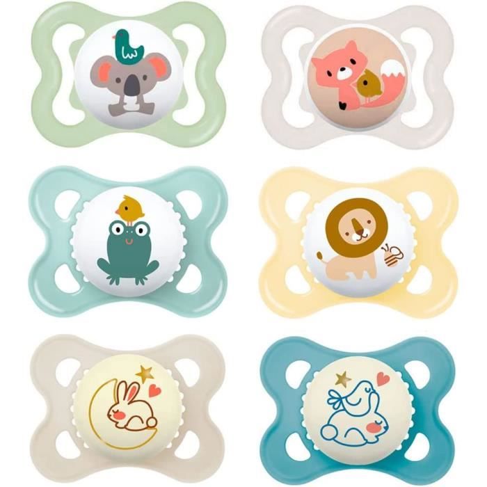 Accessoire Puériculture Pratique La Boîte Pour Tétine Kids Heaven Pour Conserver La Sucette De Votre Bébé Loin De La Poussière Et Des Microbes, En Pp Transparent Coloré Sans BPA L'accessoire Le Plus