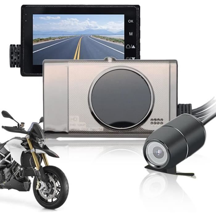 Camera Moto Double Objectif Full HD - Camera motoCamera moto
