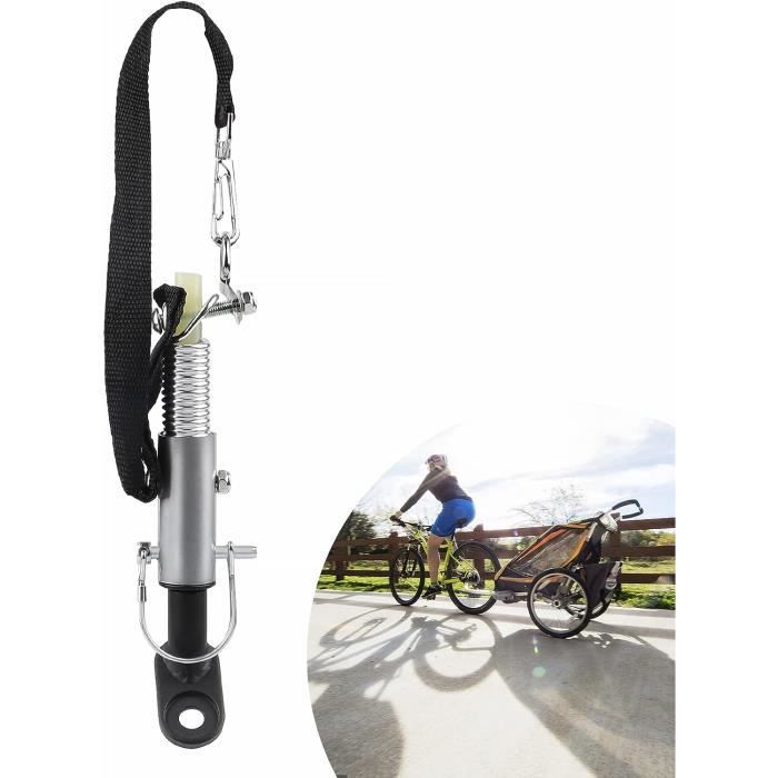 Parliky Adaptateur universel d'attelage de remorque de vélo en métal robuste Installation simple pour vélos électriques ordinaires Connecteur Parliky Adaptateur universel d'attelage de remorque de vélo en métal robuste Installation simple pour vélos électriques ordinaires Connecteur