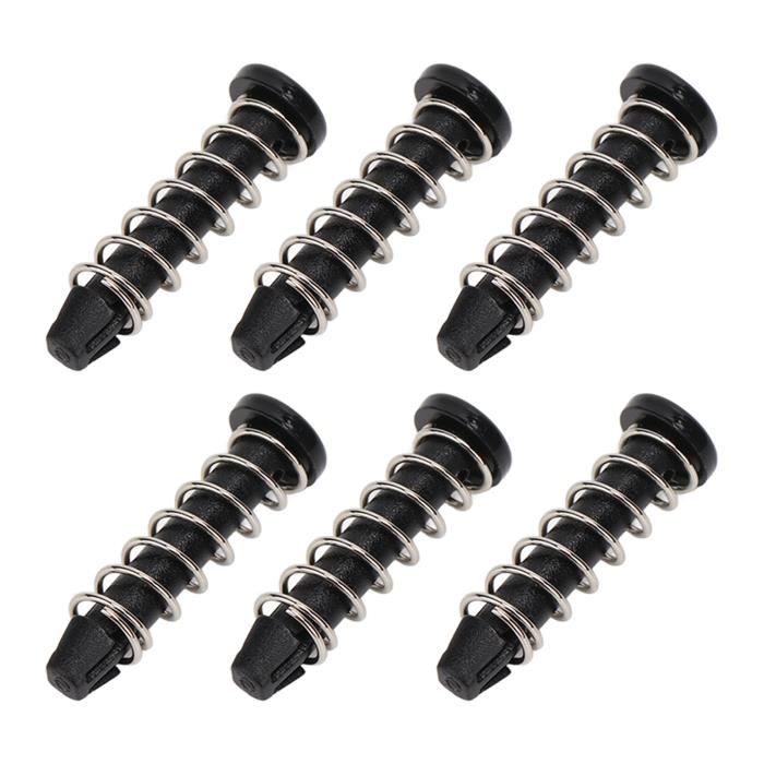100 Pièces Broche De Montage Dissipateur Thermique - Clips Refroidisseur CPU 18.6mm En Nylon