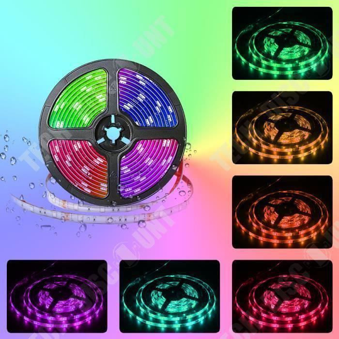 Ruban LED Multicolore 5 Mètres 220V IP65 - Inovalley 2023 - Neuf