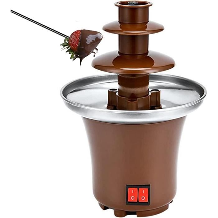 Fontaine À Fondue Au Chocolat À 3 Étages Machine Électrique De