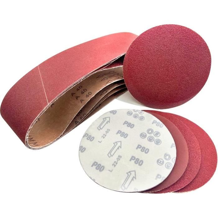 Bande Abrasive Céramique 762 X 25 Mm (P120) - Pour Meuleuse, Ponçage Métal, Acier Inox, 1 Pièce
