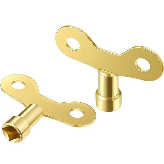 5 Mm Ensemble De 4 Clés D'armoire, Clés Utilitaires, Clés D'armoire électrique, Clés De Vanne De Compteur Deau Cles Darmoire Electrique Cles De Boite De Compteur Deau En Alliage De Zinc A Fente Unidir 90217571
