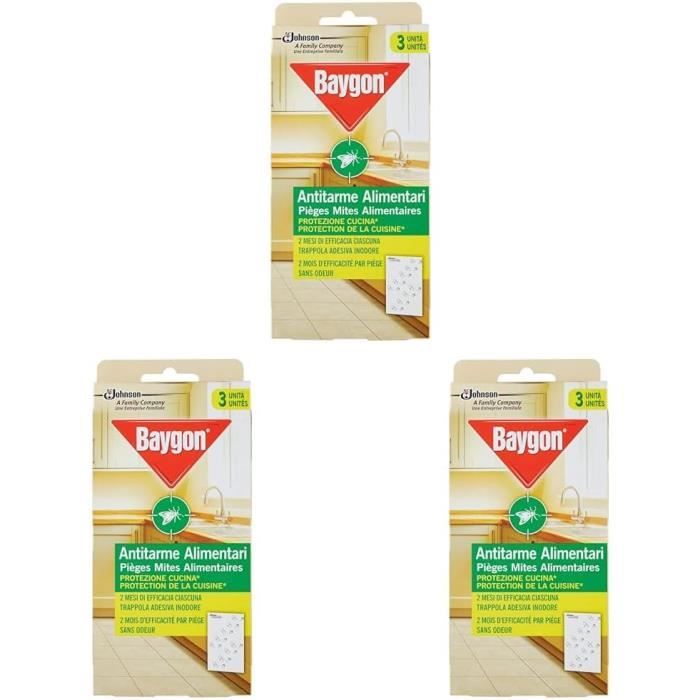 Mothproof - Piège à mites alimentaires - Dure jusqu'à 8 semaines - 3 ...