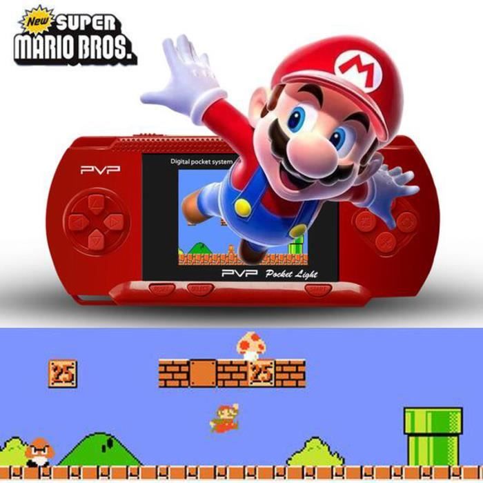 Usiful Console De Jeu Portable Jeux Video Portables 2 5 Inch Lcd 8 Bit Pvp Console Cadeaux D Anniversaire Pour Les Enfants Cdiscount Jeux Video