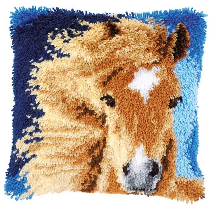 KARE DESIGN - Coussin orange cheval Kare Design