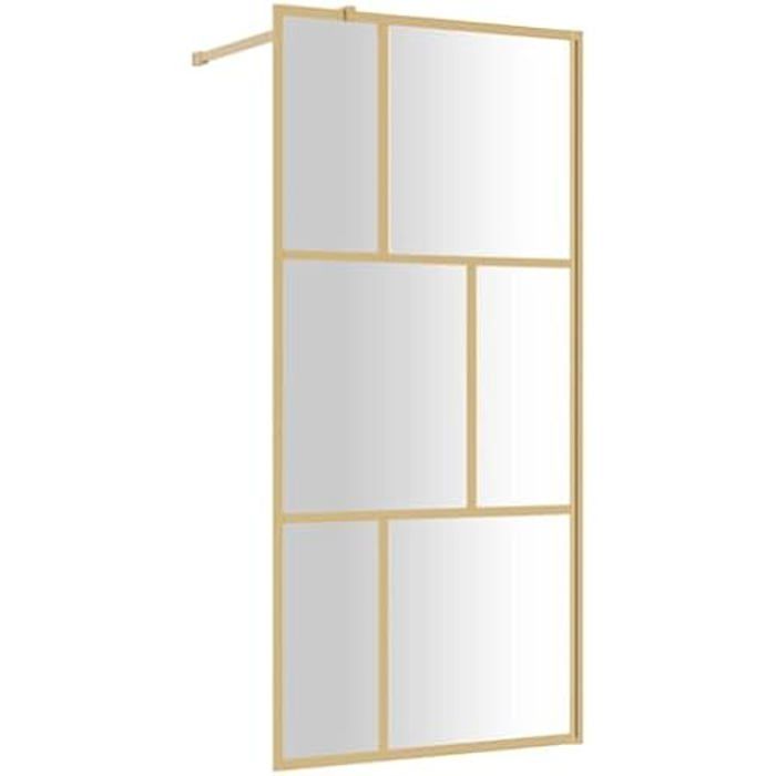 vidaXL Paroi de douche 115x195 cm