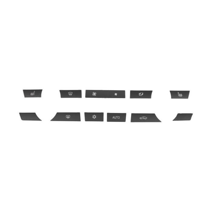 12 Boutons Chauffage/Clim BMW Série 5 & 6 (F07/F10/F11/F06/F12/F13) – Kit Réparation 61319313923