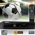 Tempo 4000 Décodeur Terrestre TNT - DVB T2 / HDMI Full HD / Récepteur TV / USB / Decodeur TNT / DVB-T2 / H.265 HEVC / PVR / TNT-1