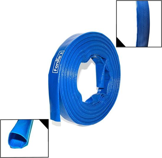 Fordle's 20m X 25mm Diametro Tubo Flessibile Di Scarico Layflat