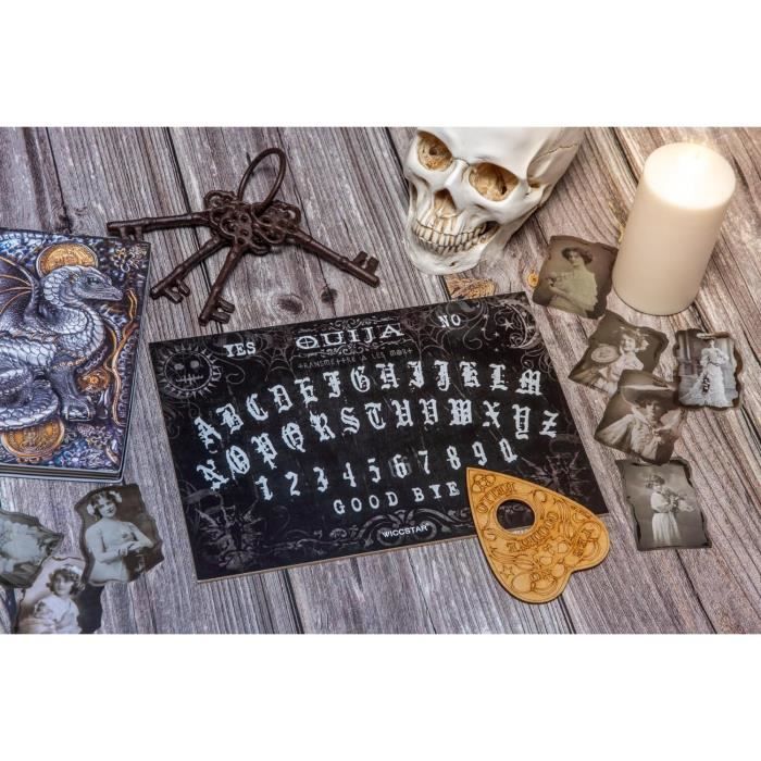 Noir Planche Ouija Board Avec Sa Goutte Avec Instructions