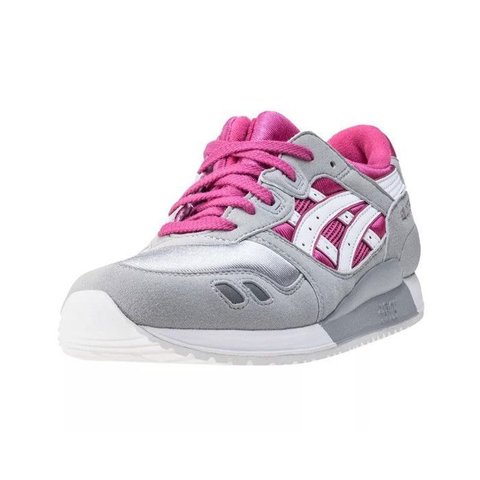 Basket Asics Gel Lyte 3 Junior ASICS C5A4N 1901 Gris Enfant Synthetique Femme Lacets Gris Cdiscount Chaussures