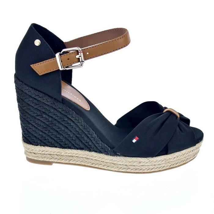 Espadrille tommy hilfiger femme noir best sale