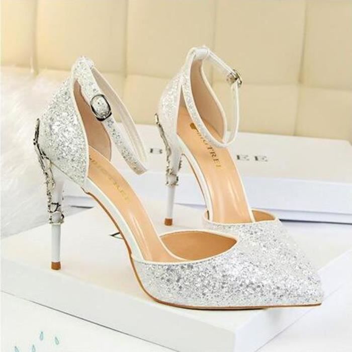 Chaussure talon deals bout fermé