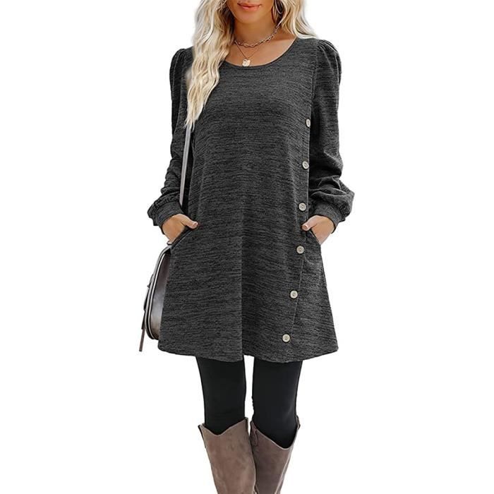 Robe fluide hiver femme outlet