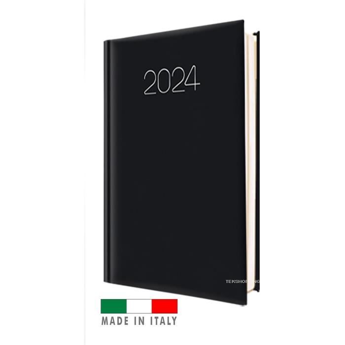 Agenda 2024, Agenda Journalier 2024, Format A5 15 x 21 cm, 324 Pages  Couverture Rigide, Insert cartographique