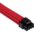CORSAIR Premium Individually Sleeved EPS12V CPU cable, Type 4 (Generation 4), RED (CP-8920237)-2