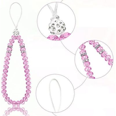 Lanière Téléphone Tour De Cou + Bracelet Poignet - 2 En 1 En Nylon Tressé Coloré - Accessoire Pratique Pour Smartphone