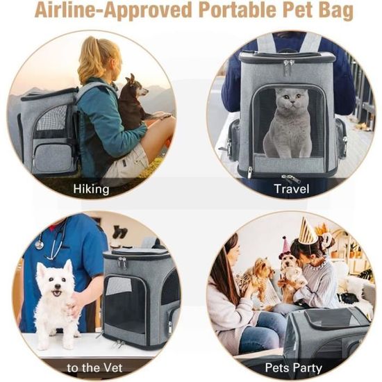 Sac à dos pour chat et chien capsule – Maison Du Sac