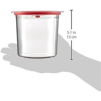 Boîtes à café sous vide avec couvercles hermétiques 33 kPa - Automatique et arrêt tactile - En acier inoxydable de qualité alimentaire - Passe au lave- vaisselle
