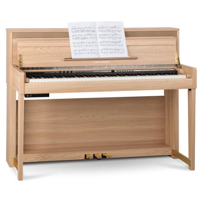 Classic Cantabile DP-50 RH Piano numérique bois de rose set avec banc et  casque