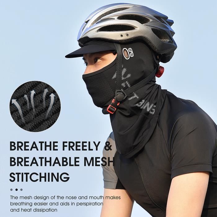 Été Cool moto cagoule vélo cyclisme voyage casquettes anti-poussière visage  couverture pêche randonnée 219 Gray hd0611rs16ydq - Cdiscount Auto
