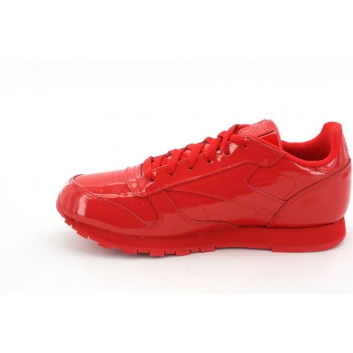 Reebok classic best sale leather rouge