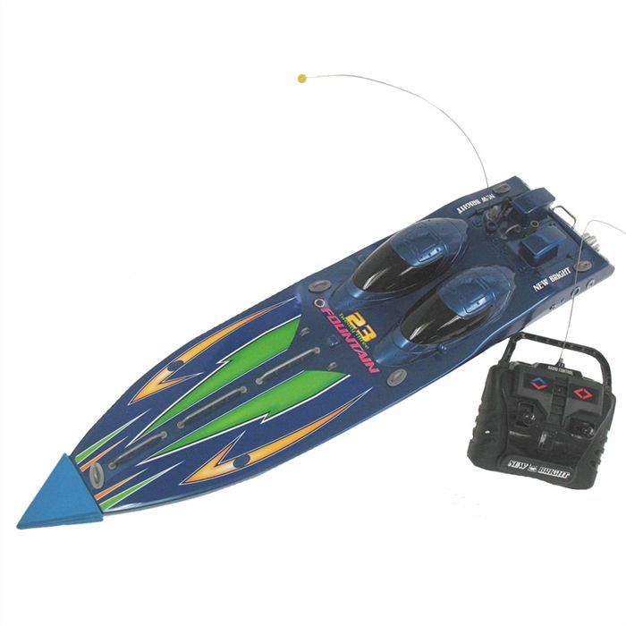 New bright fountain boat cheap