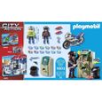 PLAYMOBIL - 70572 - City Action - Policier avec moto et voleur - Bleu - A partir de 4 ans - Mixte-3