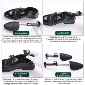 4 Pcs Embauchoir Réglable, Embauchoirs à Chaussures