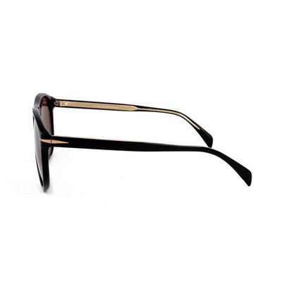Lunettes De Soleil David Beckham DB 7048/S - Monture Gold/black - Taille 56/18/140 - Homme - Neuf Avec étiquettes