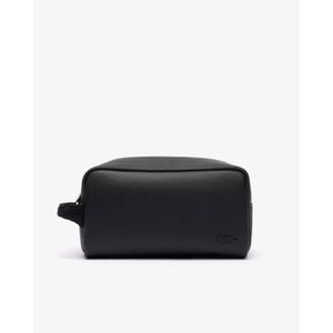 BAGSMART Trousse De Toilette Homme En Cuir Organisateur Voyage - Kit Double Imperméable Noir