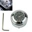 Horloge Guidon Moto Ymiko - Étanche Luminescente - Montage 7/8-1" - Accessoire Moto Pratique