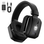 USIFUL Casque pour musique,Casque Gamer Sans Fil 2.4GHz pour PS5/PS4/Switch/PC/Portable/Tablette,Casque Bluetooth Stéréo 7.1