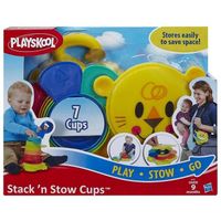 Jouet - PLAYSKOOL - Playskool Stack 'N Stow Cups - 10 pièces - Multicolore - A partir de 24 mois