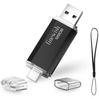 Clé USB 128 Go 2 en 1 Type C - Marque - Modèle - Capacité de stockage 128 Go - Interface USB 2.0