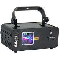 Ibiza LZR60G - Effet laser graphique vert