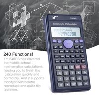 Calculatrice Scientifique 240 Fonctions 2 ligne Ec