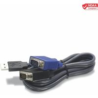 Trendnet - Câble KVM USB/VGA 4,50M TK-CU15